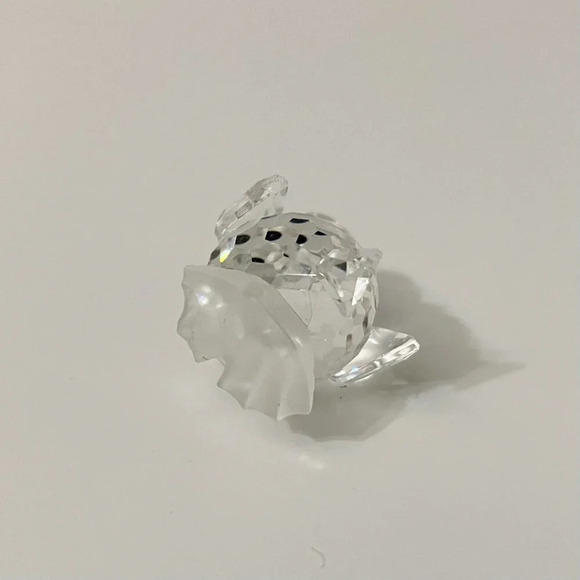 Crystal Glass Duck Figurine Miniature Figure 1.5 Inch Chip - Picture 8 of 16